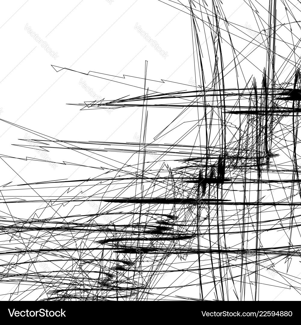 Sketchy lines art image pattern with random Sketchy lines art image pattern with random vector image