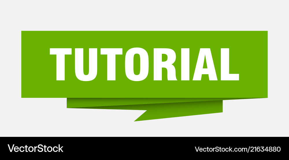 Tutorial Vector Image