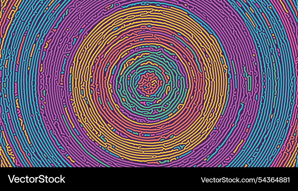Colorful abstract reaction diffusion round pattern Colorful abstract reaction diffusion round pattern Vector Image