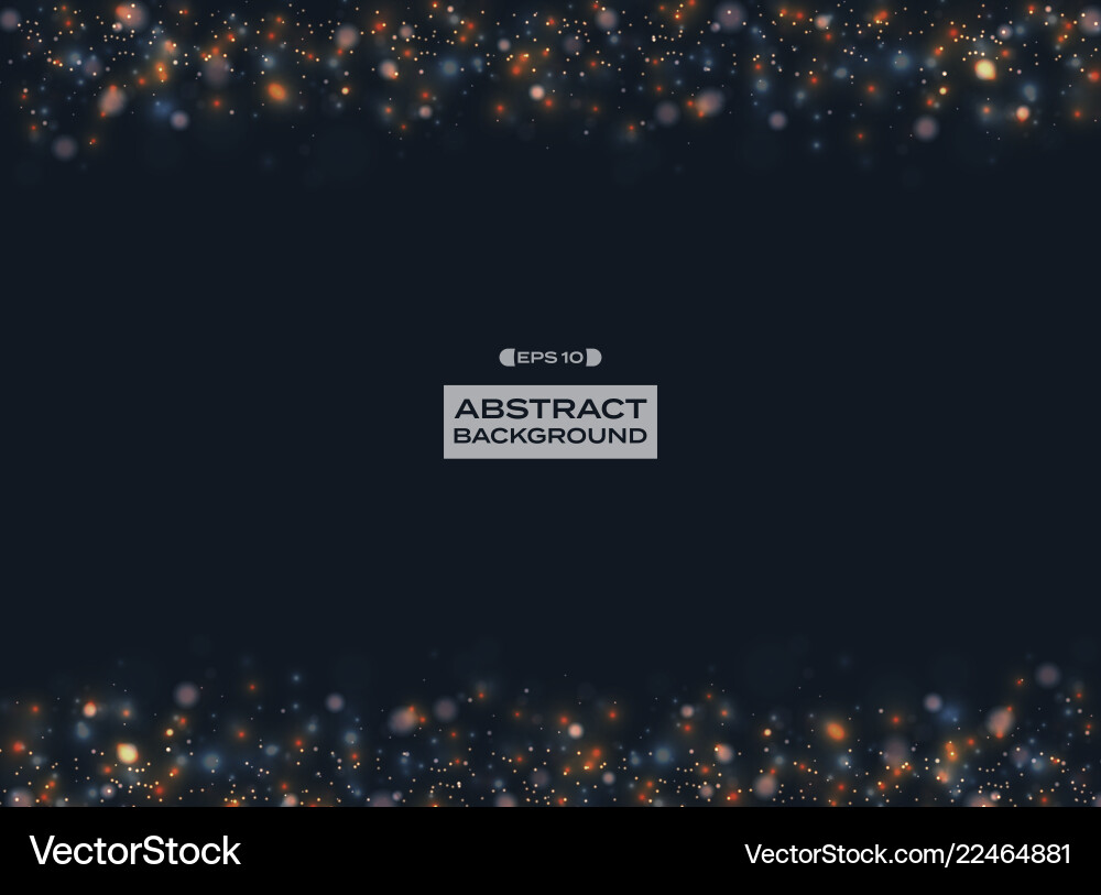Soft christmas colorful bokeh pattern background vector image