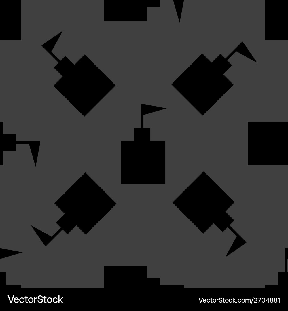 Tower web icon flat design seamless gray pattern Vector Image