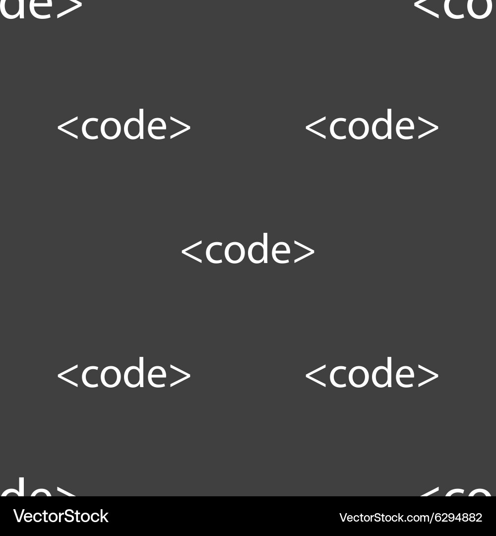 Codezeichen Symbol Programmiersprache Symbol vektorbild