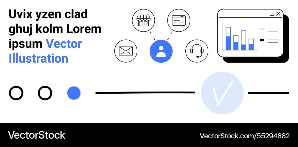 Dashboard interface with data graphs Dashboard interface with data graphs vector image