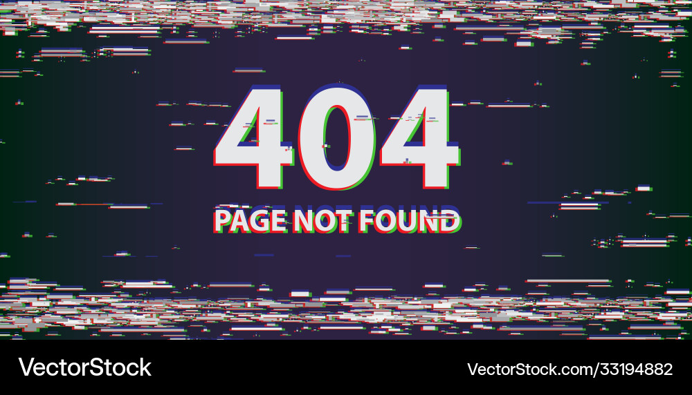 Error 404 page not found background Error 404 page not found background vector image