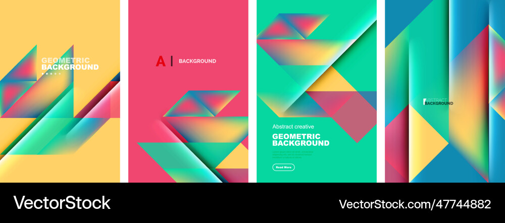 Set of abstract backgrounds - overlapping Set of abstract backgrounds - overlapping Vector Image