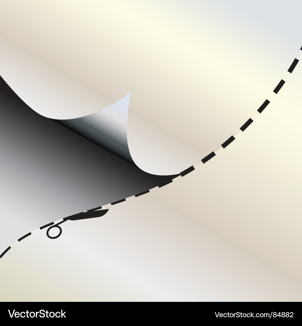 Tear Lines Pattern Vector Image
