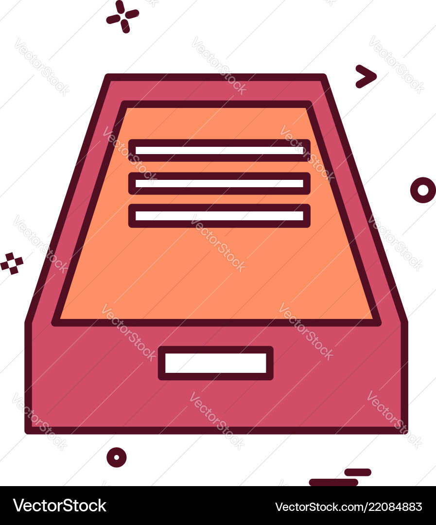 Dropbox icon design Dropbox icon design vector image