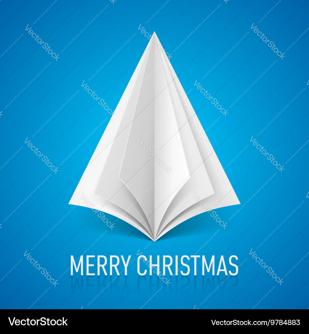 Merry christmas corner paper 04 Vector Image