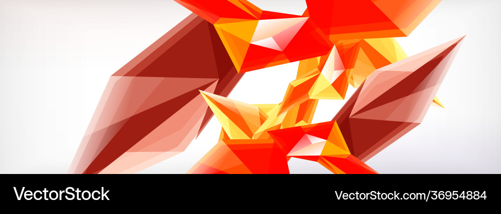 3d triangles and pyramids abstract 3d triangles and pyramids abstract vector image