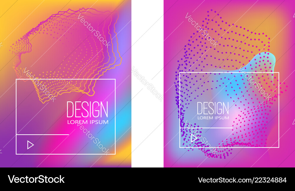 Abstract background with gradient waves Abstract background with gradient waves vector image