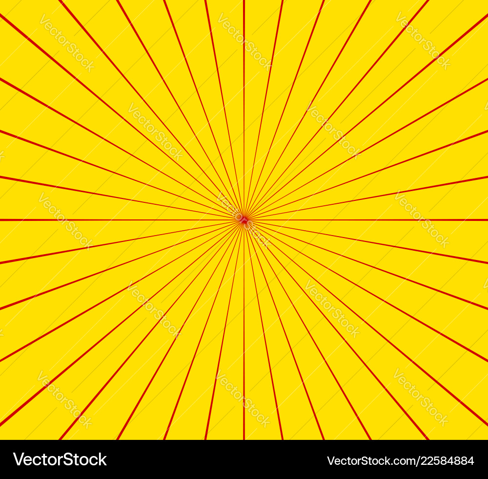 Circular radial radiating lines element abstract Vector Image