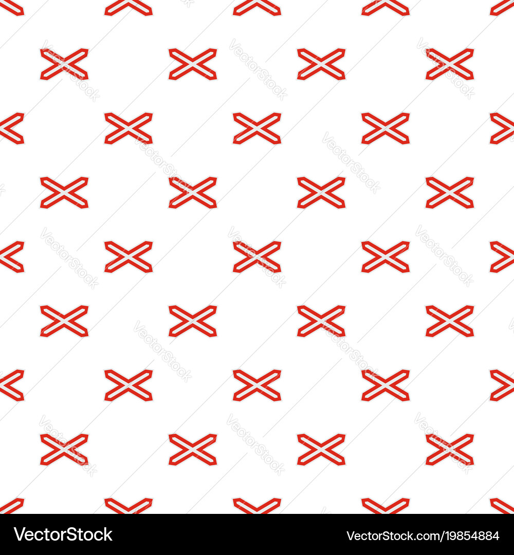 Crossed line pattern seamless Vector Image