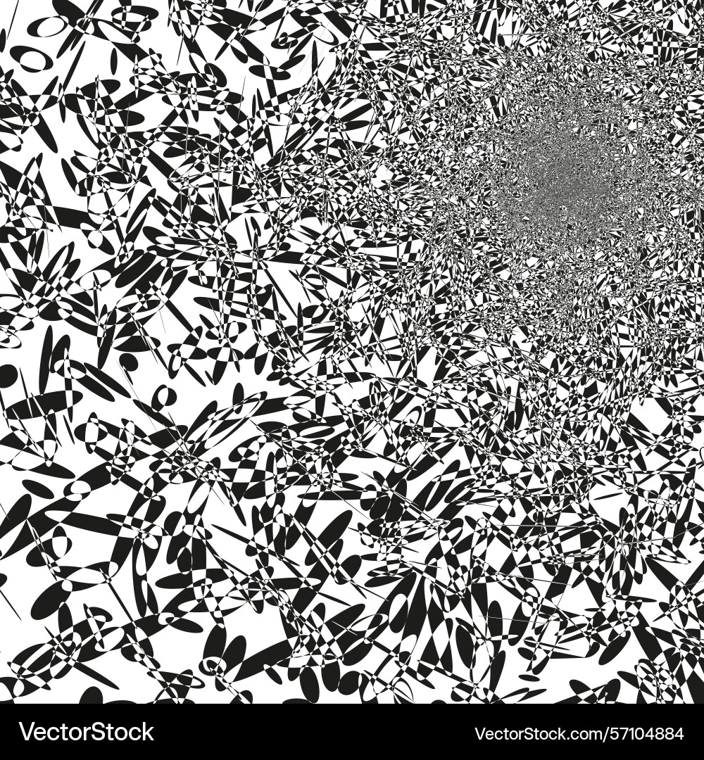 Fragmented texture pattern abstract chaotic noise Fragmented texture pattern abstract chaotic noise vector image