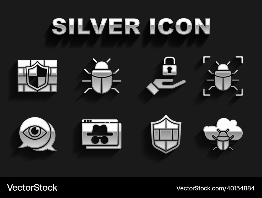 Set browser incognito window system bug Set browser incognito window system bug vector image
