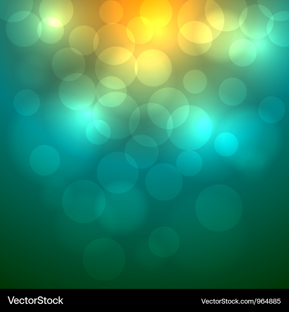 Abstract Bokeh Background vector image