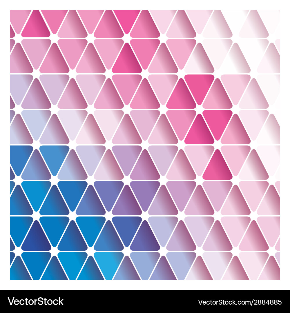 Abstract geometric colorful background pattern vector image