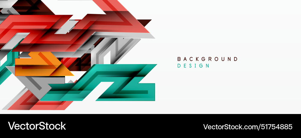 Dynamic lines geometric background Dynamic lines geometric background vector image