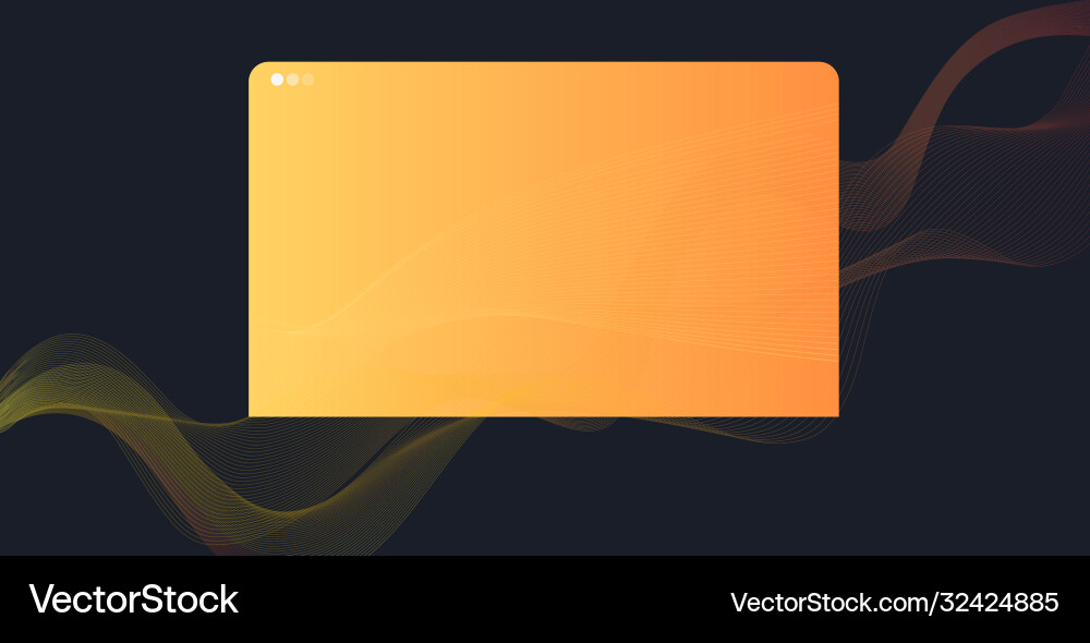 Modern web browser window internet empty page ui Modern web browser window internet empty page ui Vector Image