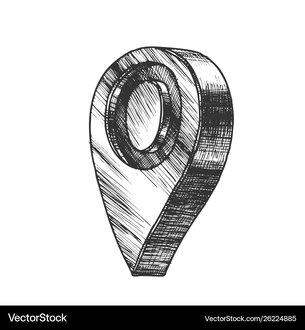 Navigation Map Pointer gps Standortsymbol vektorbild