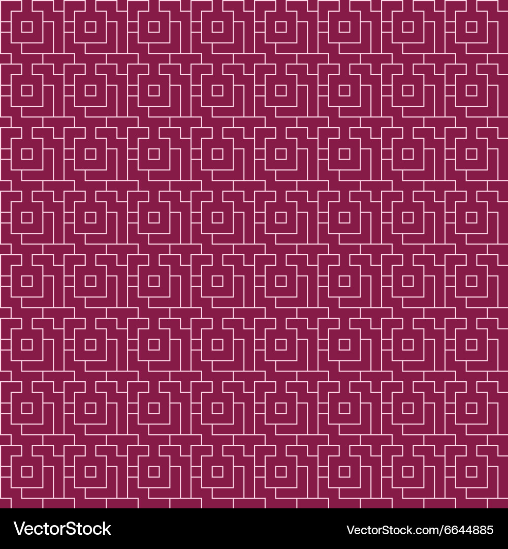 Repeating geometric background seamless pattern vector image