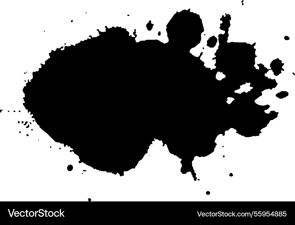 Schwarze Tintentropfen und Lackspritzer Hand gezogen Schwarze Tintentropfen und Lackspritzer Hand gezogen vektorbild