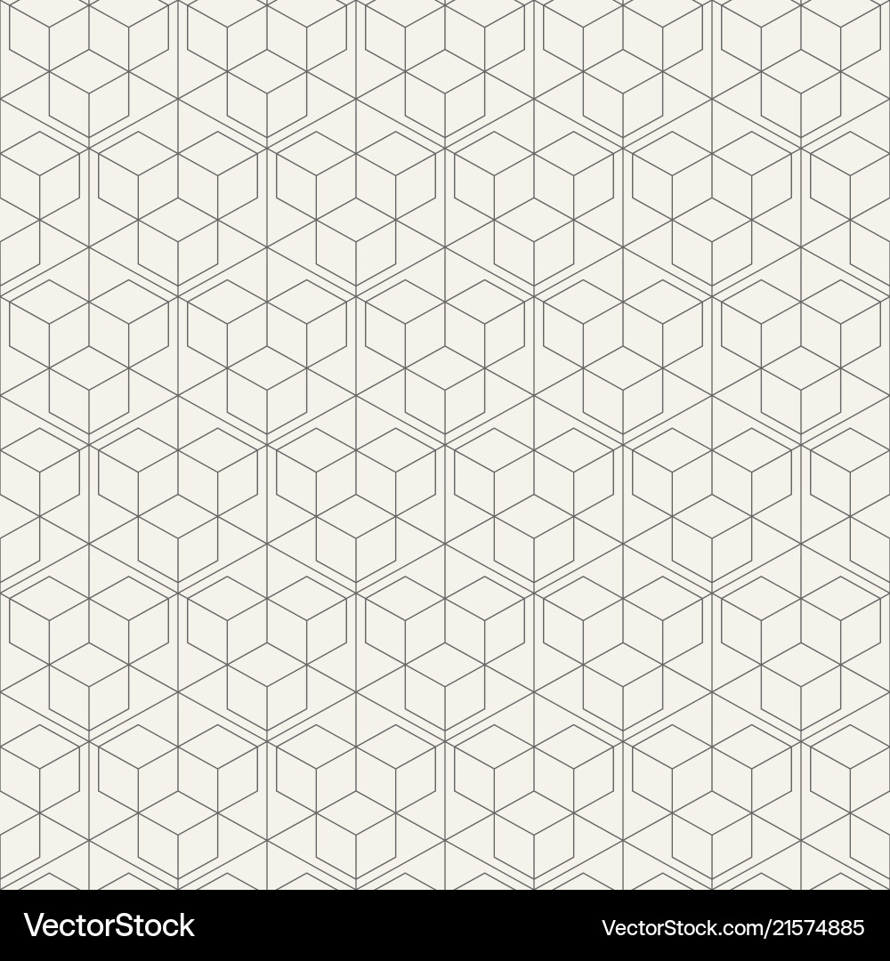 Seamless linear pattern of straight thin lines Vector Image