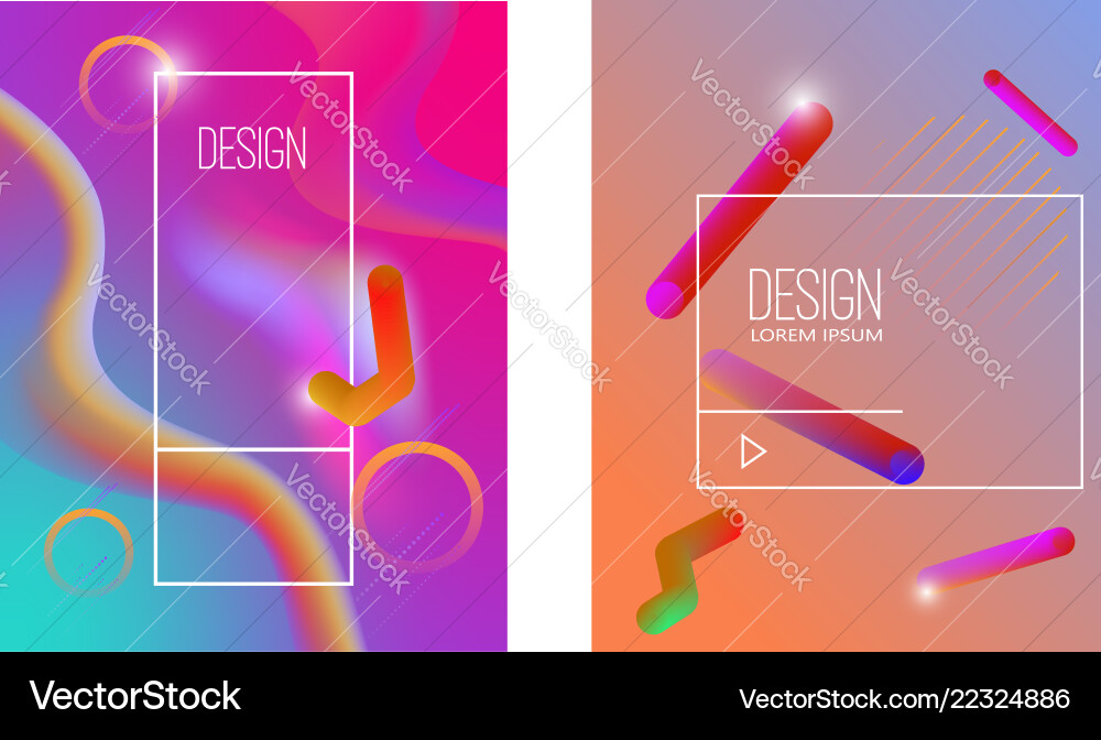 Abstract background with gradient waves Abstract background with gradient waves vector image