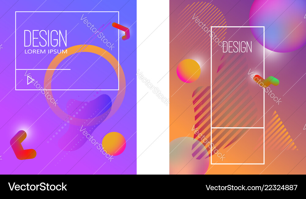 Abstract background with gradient waves Abstract background with gradient waves vector image