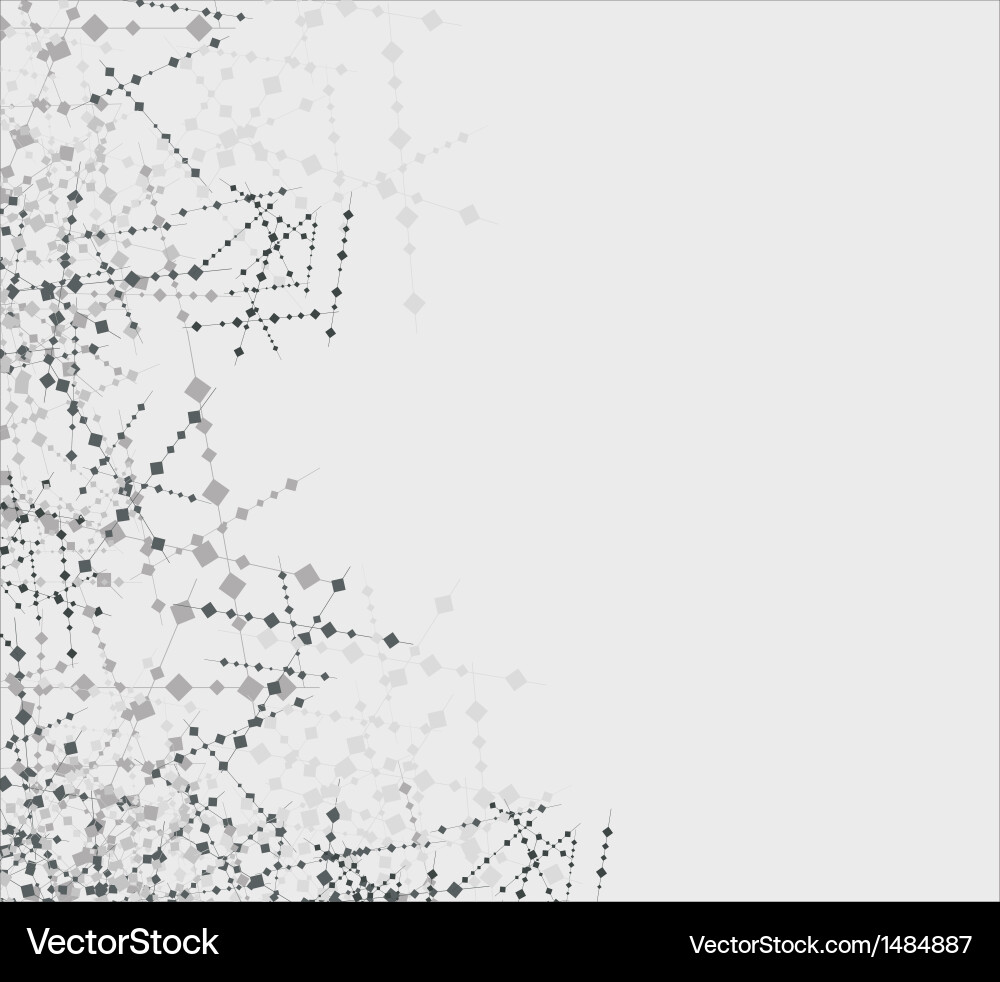Abstract Circuit Network vector image