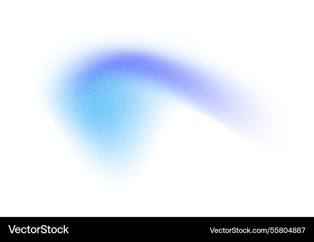 Abstract gradient shape with noise blue blurred Abstract gradient shape with noise blue blurred vector image