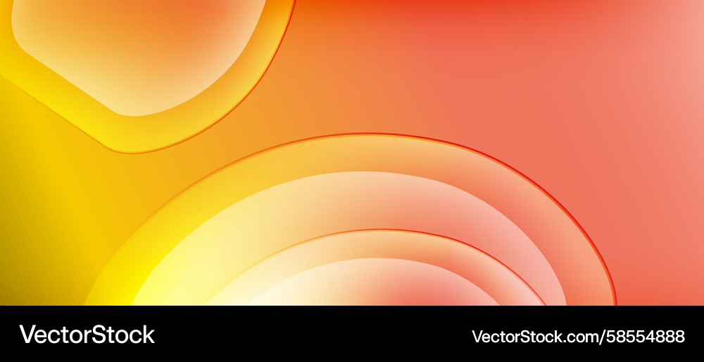 Abstract background features warm color gradients Abstract background features warm color gradients Vector Image