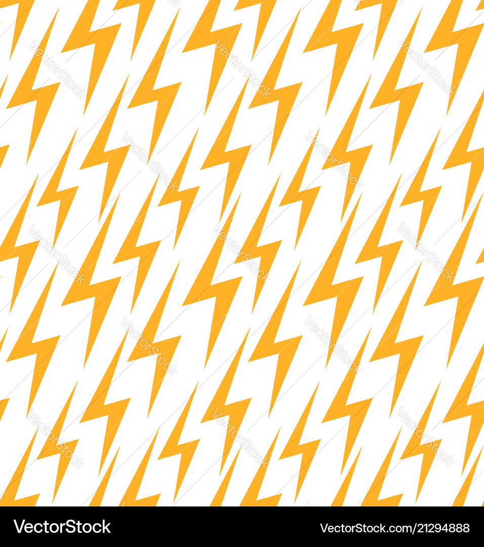 Seamless texture with a flat lightning background Vector Image