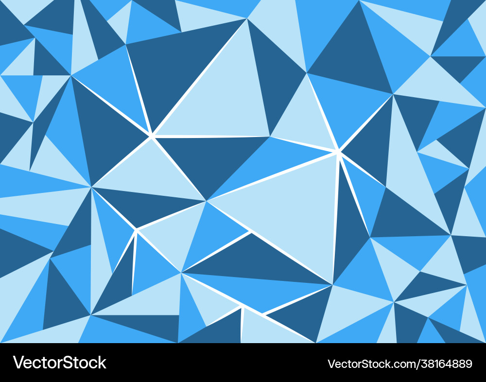 Abstract background low polygon vector image