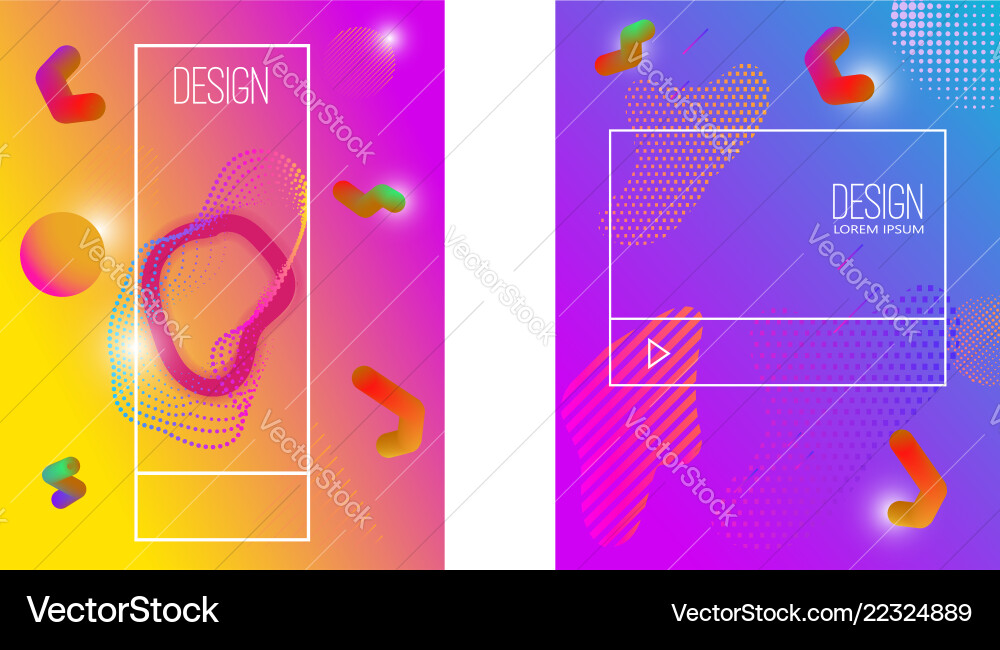 Abstract background with gradient waves Abstract background with gradient waves Vector Image