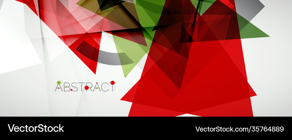Geometric abstract background color triangle Geometric abstract background color triangle Vector Image