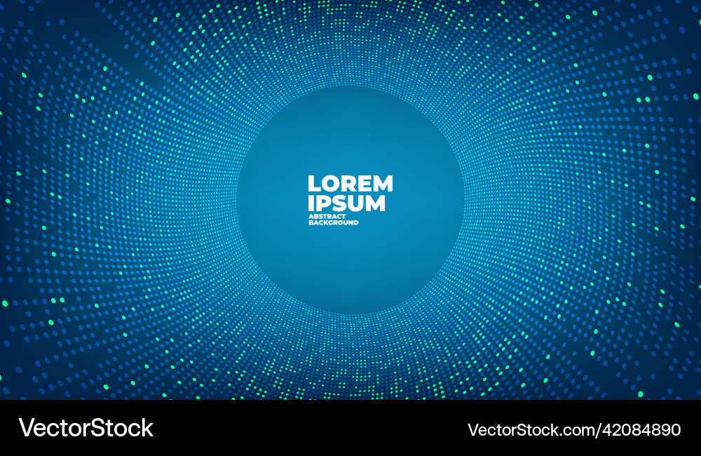 Futuristic background with dots combination Futuristic background with dots combination vector image