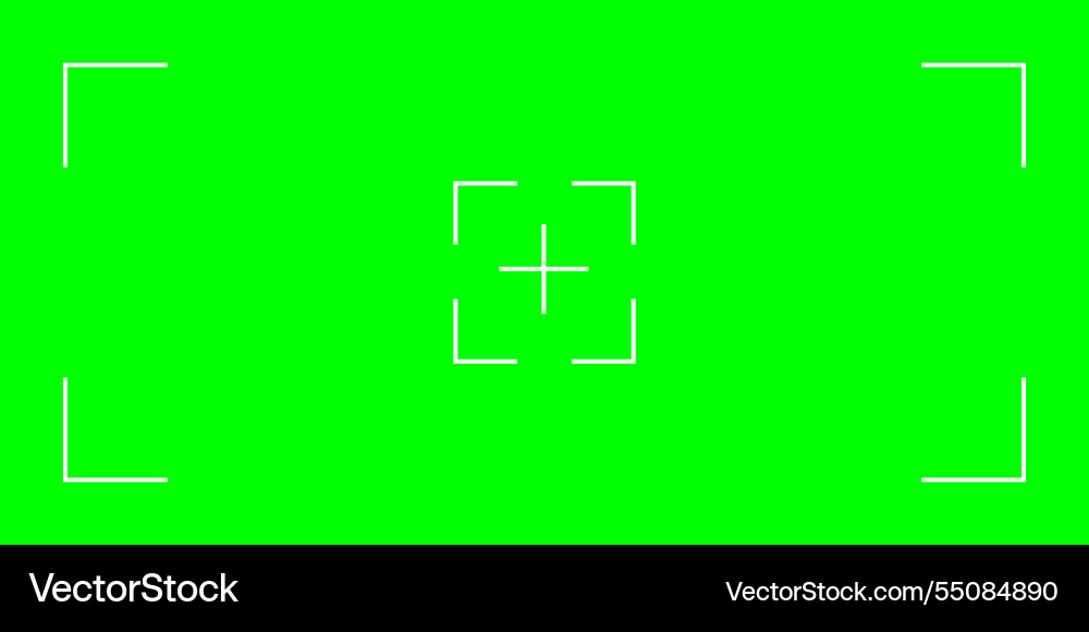 Green screen backdrop with tracking markers used Green screen backdrop with tracking markers used vector image