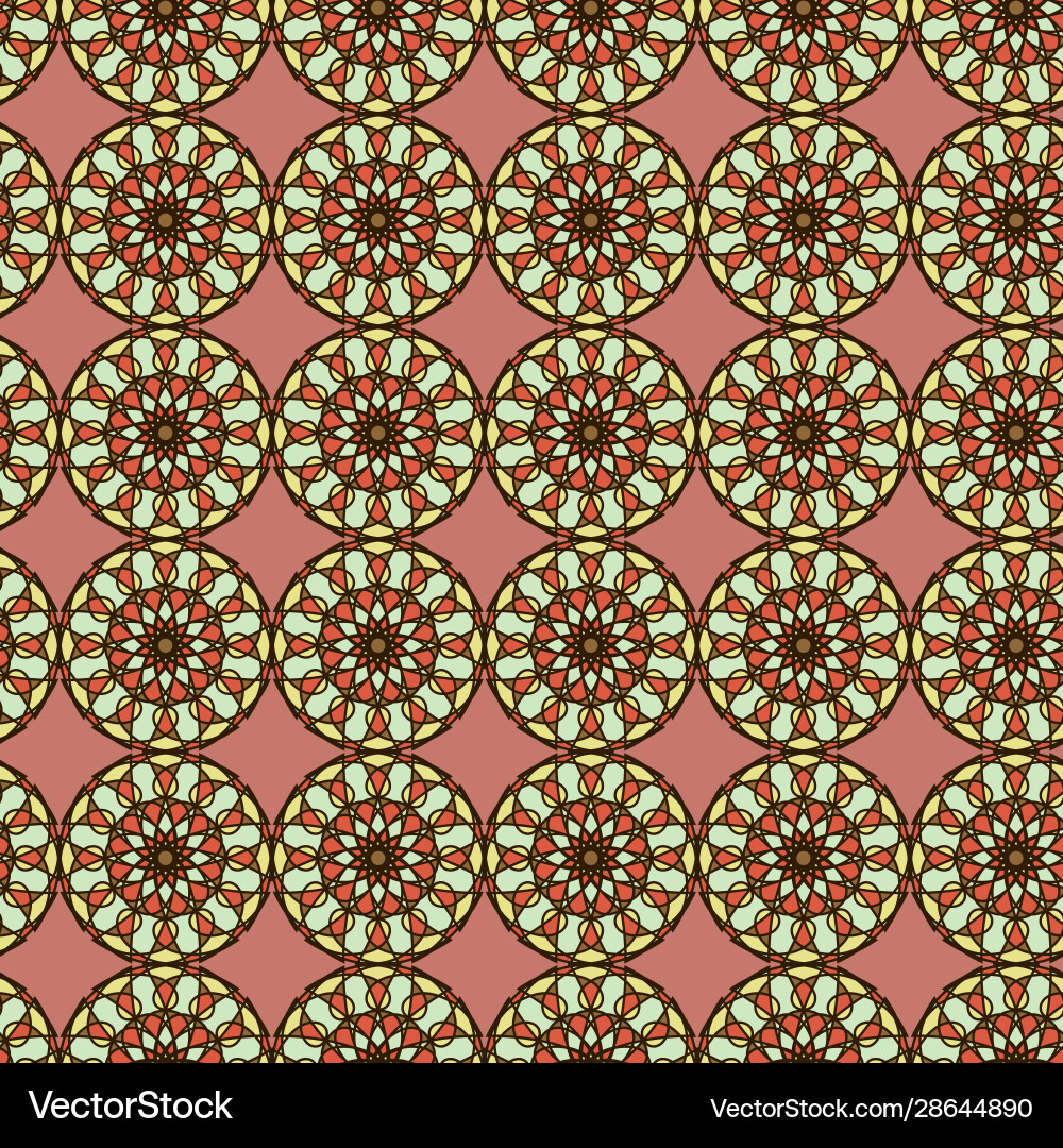 Seamless pattern with abstract shapes Seamless pattern with abstract shapes vector image