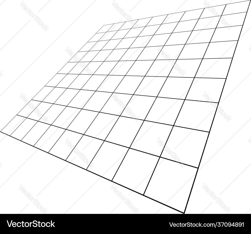 3d angled squared checkered planes in perspective 3d angled squared checkered planes in perspective vector image