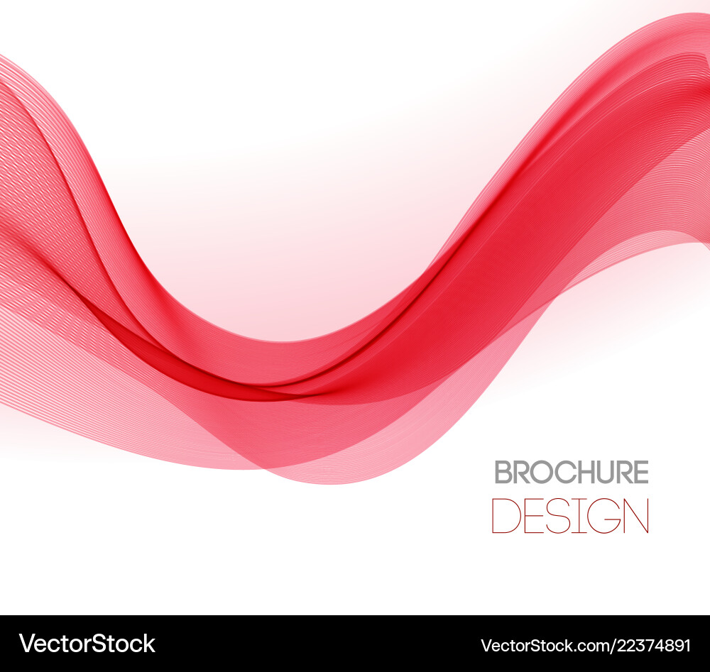 Abstract background with red smooth color