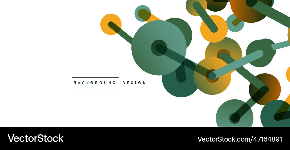 Abstract Network Connection vector image