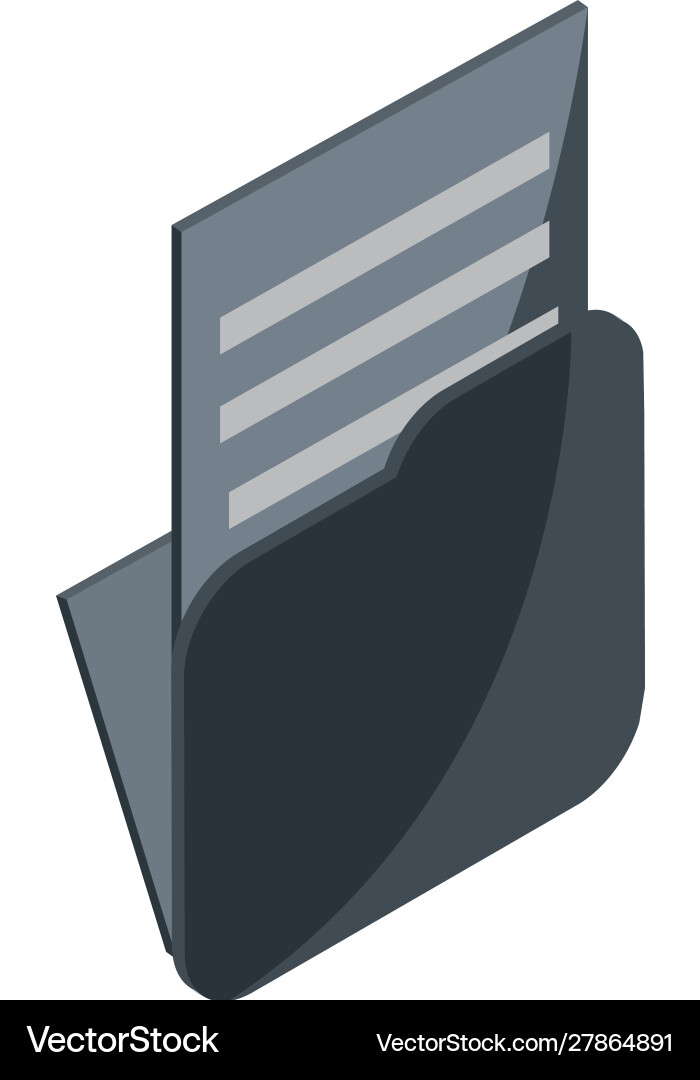 Modern Computer File Icon vector image