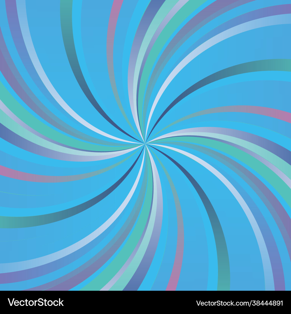 Retro styled background with swirl design vector image