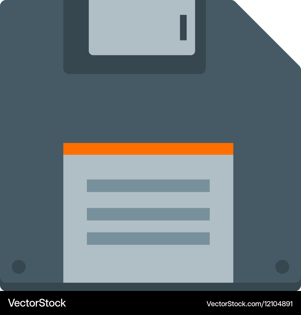Save button vector image