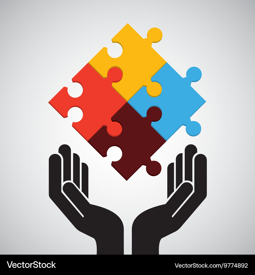 Networking and team Vector Image