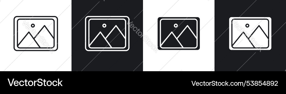Picture icon Royalty Free Vector Image - VectorStock