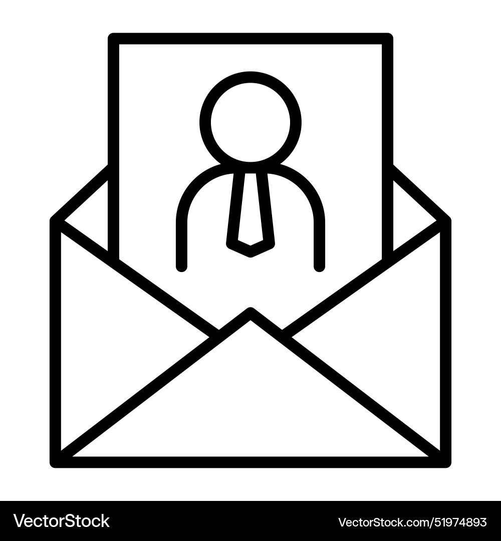 Application icon in thin line style graphic design Vector Image