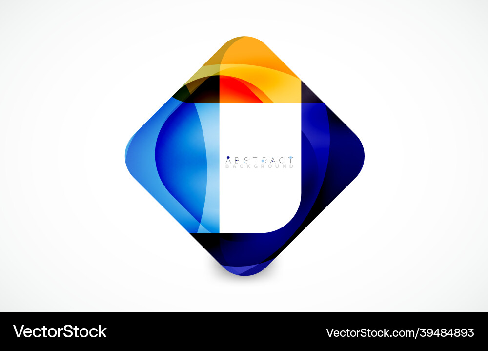 Minimal background abstract square shape Minimal background abstract square shape vector image