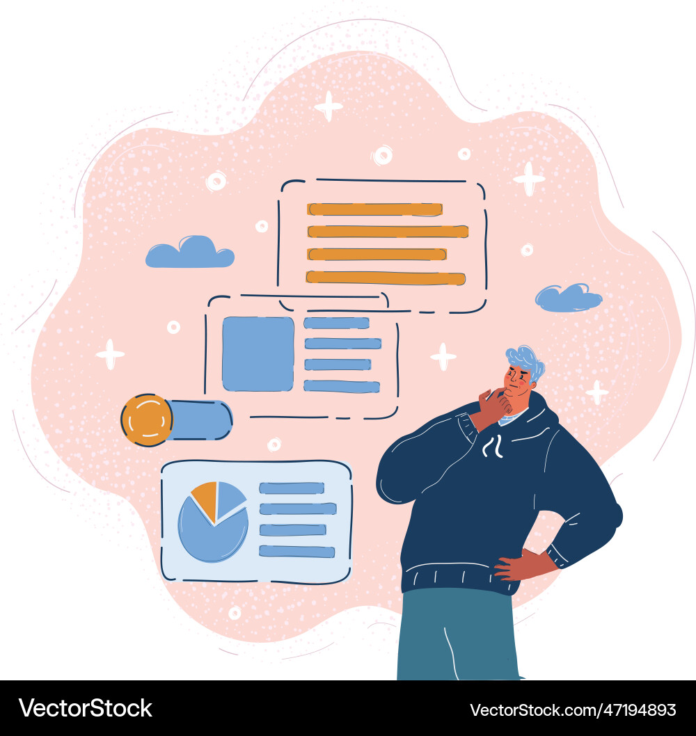 Solution developer Solution developer vector image
