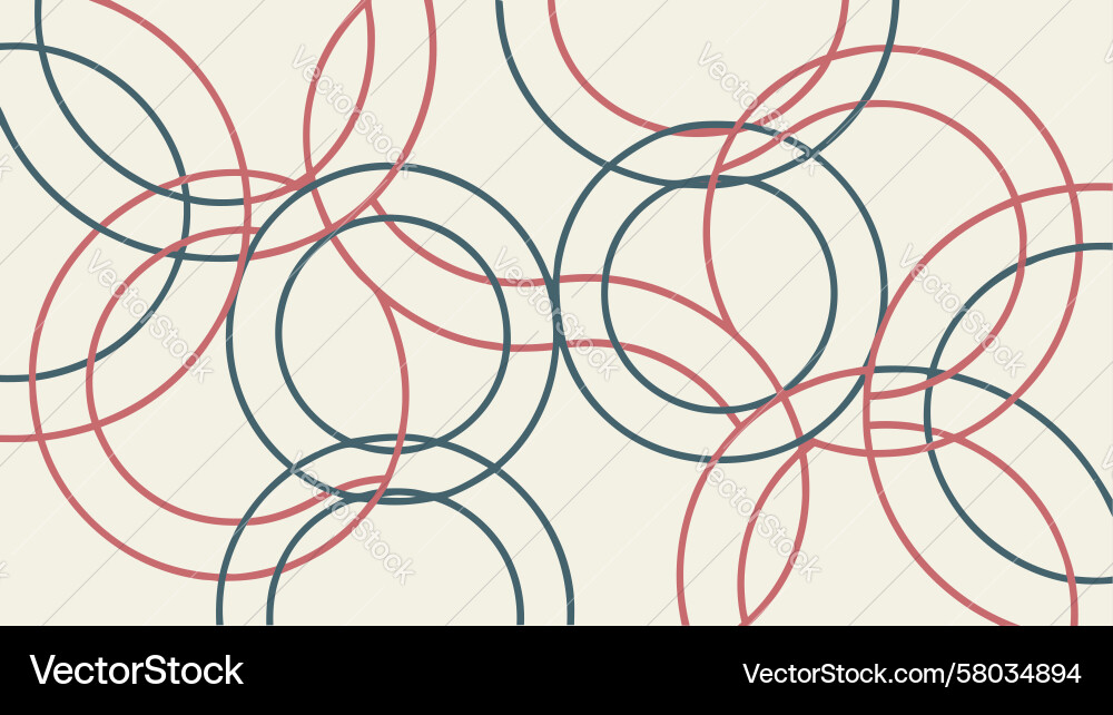 Dynamic Circular Lines Pattern Vector Image